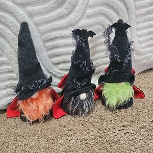Halloween Gnome Set Of 3